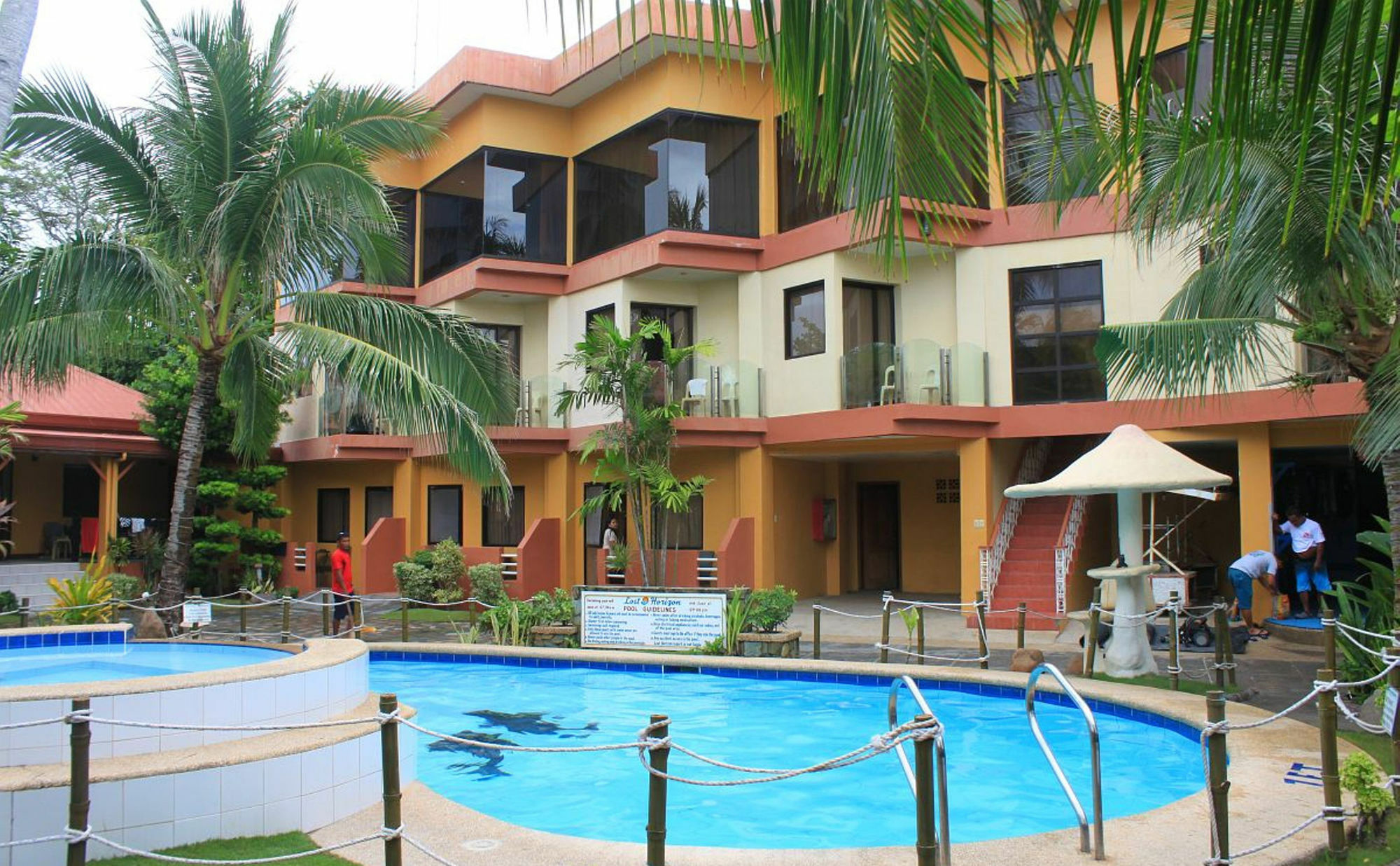 Lost Horizon Beach Dive Resort Bohol Bagian luar foto